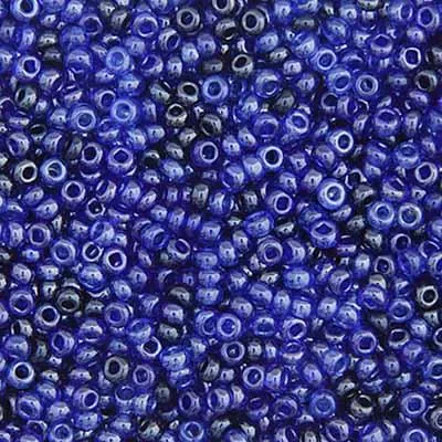 10-01601, Czech 22g Blue/Sapphire Luster Mix