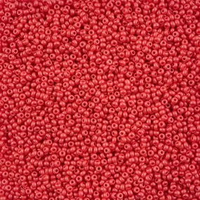 10-42107, Czech 22g  PermaLux Dyed Chalk Red