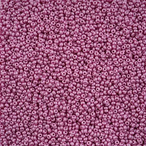 10-42111, Czech 22g PermaLux Dyed Chalk Violet