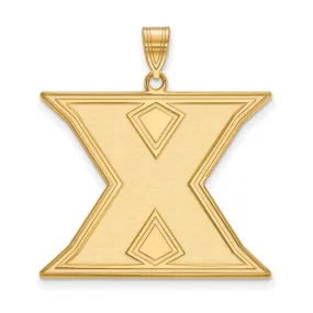 14k Yellow Gold Xavier U. XL Initial X Pendant