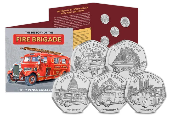 2024 History of the Fire Brigade BU 50p Set