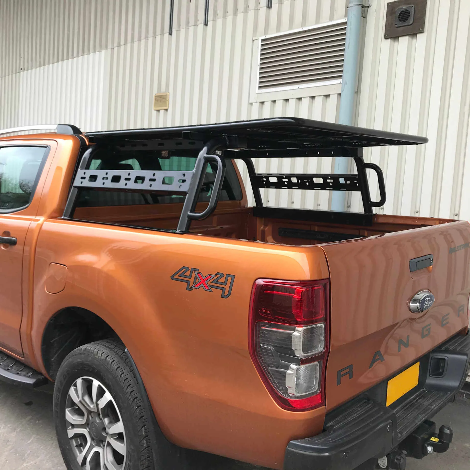 Adjustable Load Bed Cargo Frame with Flat Rack for Toyota Hilux 2016+