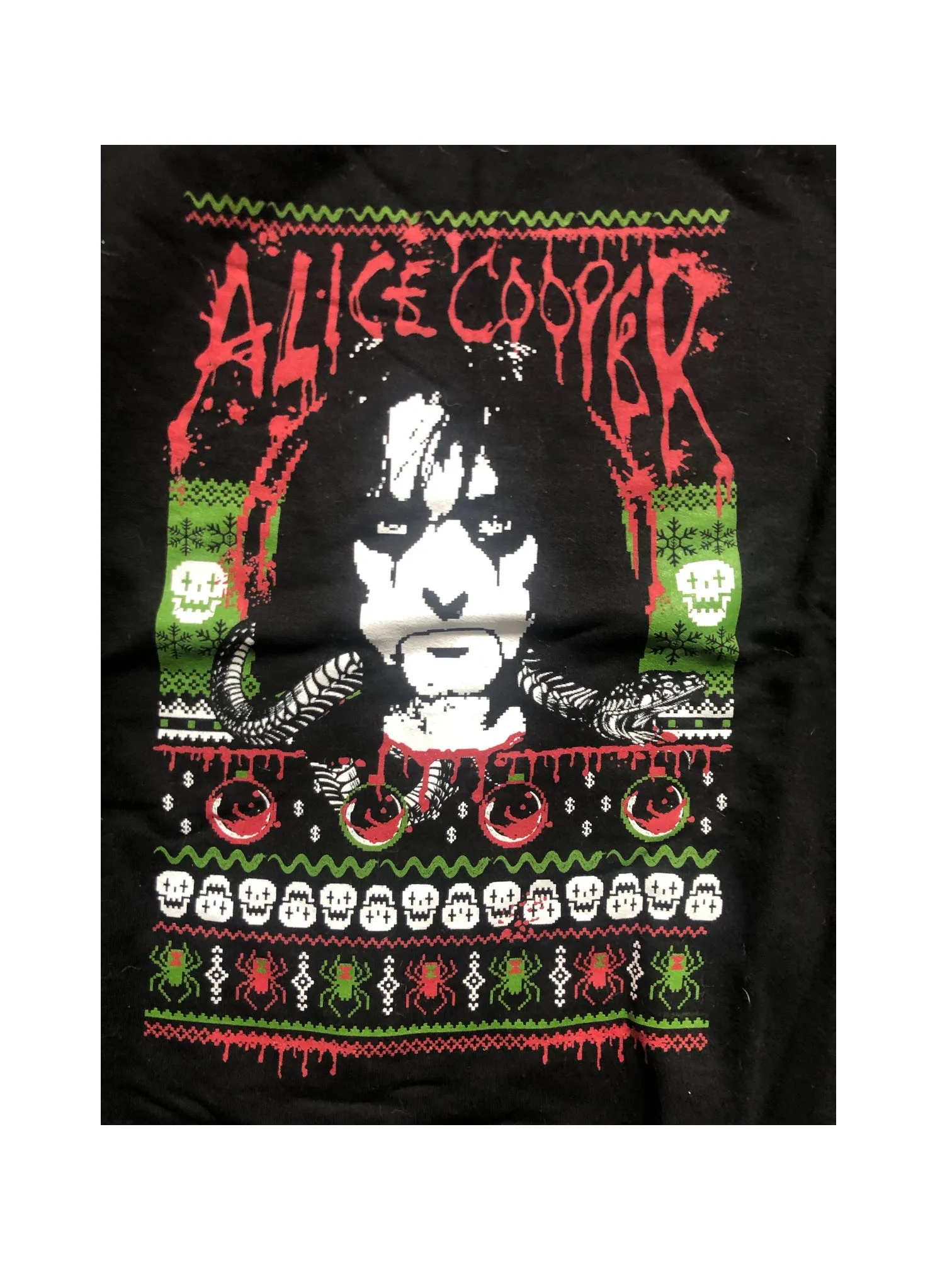 Alice Cooper Official Sweatshirt Unisex New XXL