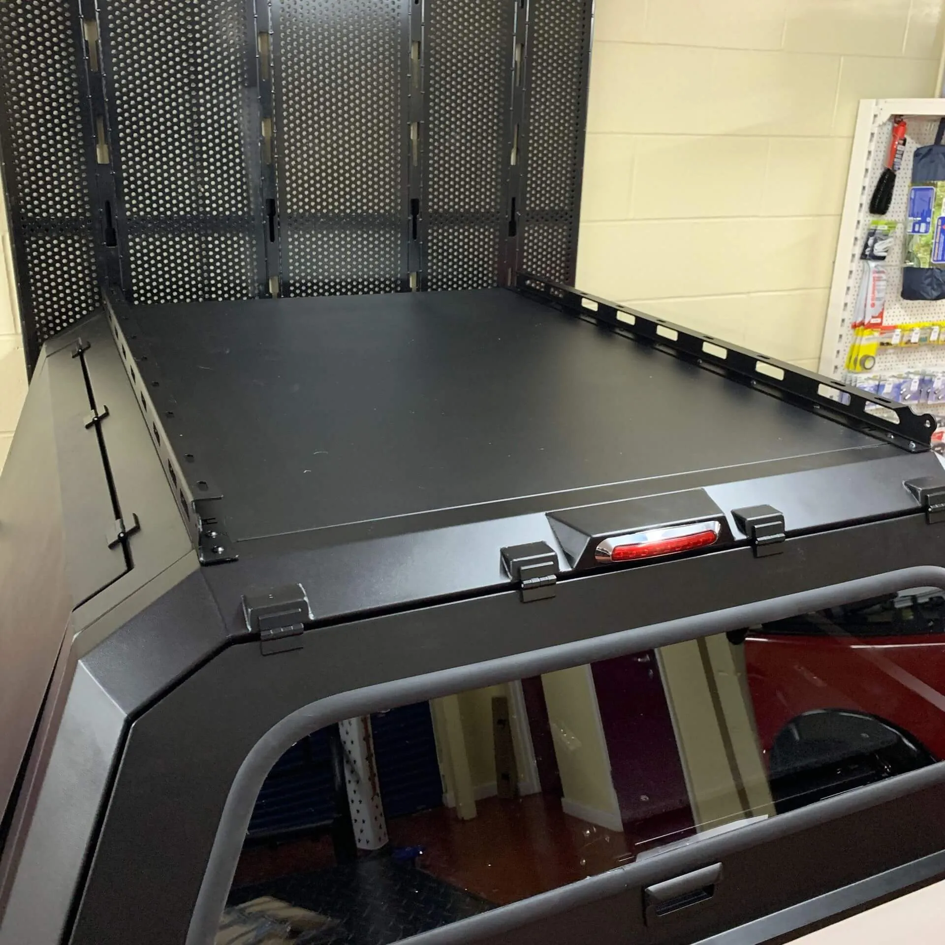 Aluminium Expedition Load Bed Canopy for the Toyota Hilux 2016+ Double Cab