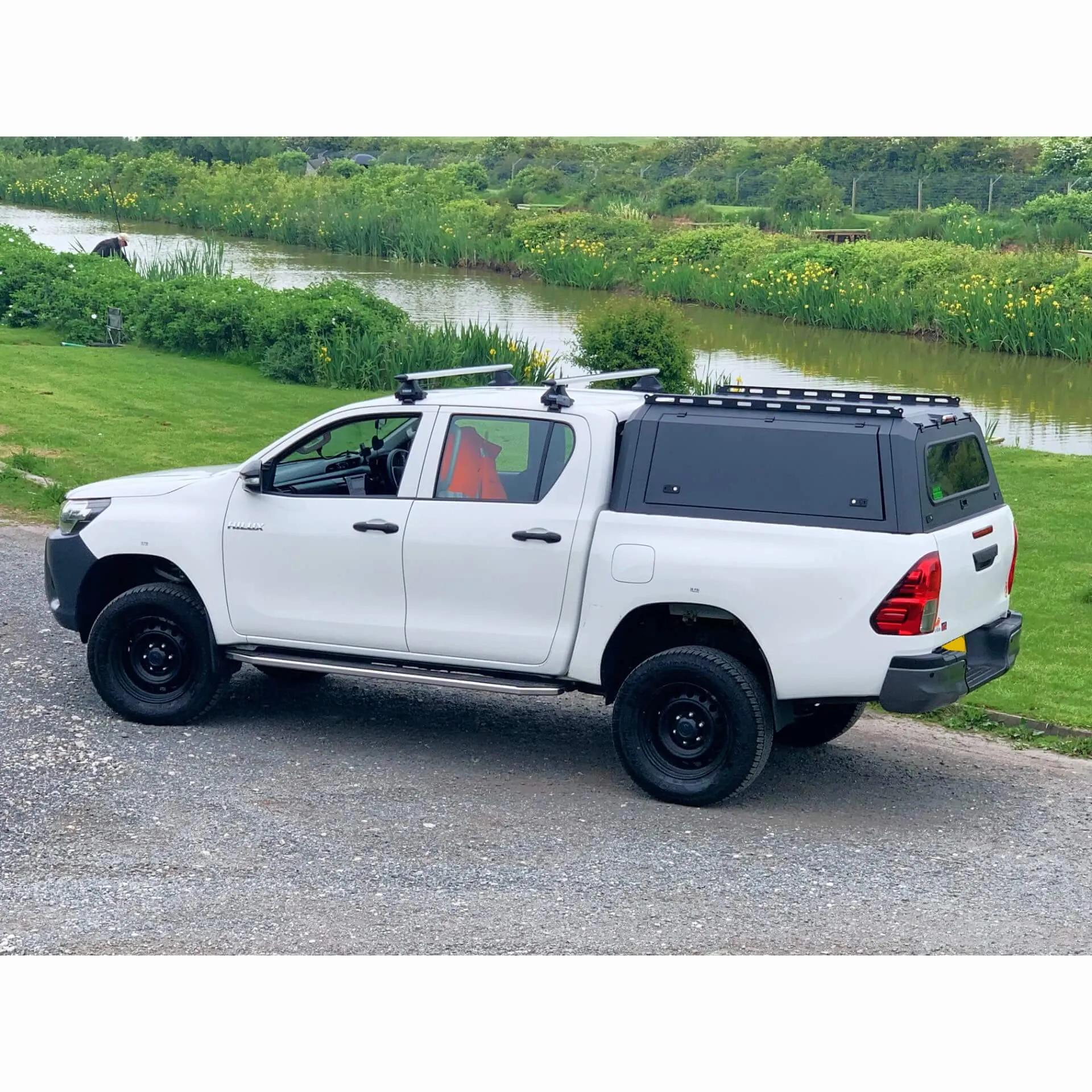 Aluminium Expedition Load Bed Canopy for the Toyota Hilux 2016+ Double Cab