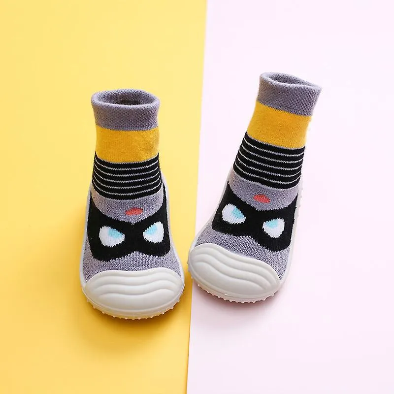 Baby Toddler Sock Shoes-5 Toddler-infant Soft Rubber Sole Shoes Breathable Cotton First Walking Shoes Anti-slip For Kids Baby Gi