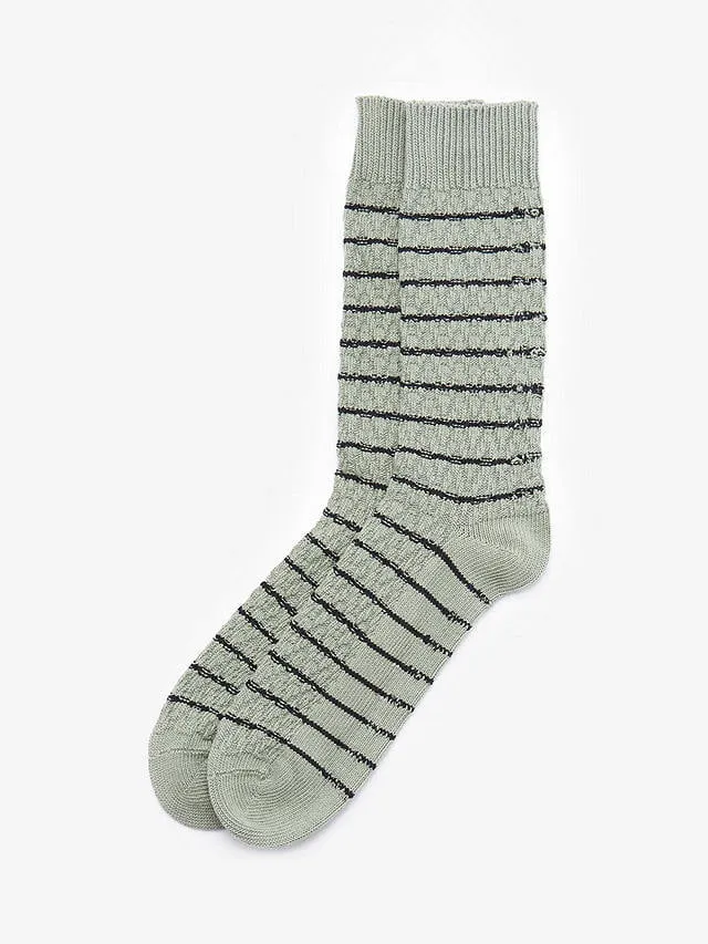 Barbour Textured Stripe Sock - Gillanders.ie Town & Country Clothing