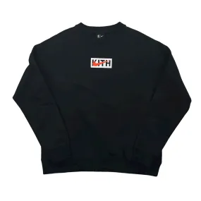 Black Nike x Kith NBA Box Logo Sweatshirt - Medium