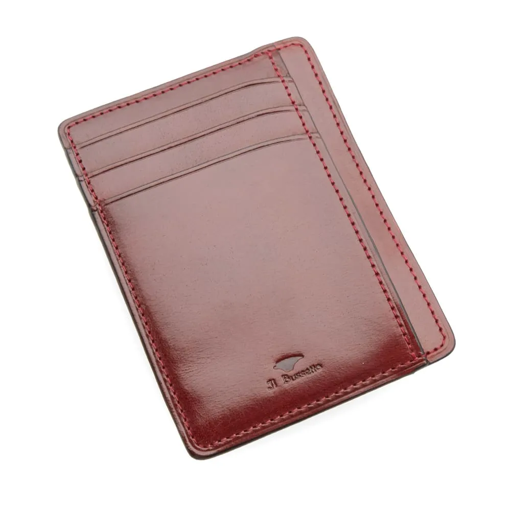 Bordeaux Card Holder - Il Bussetto