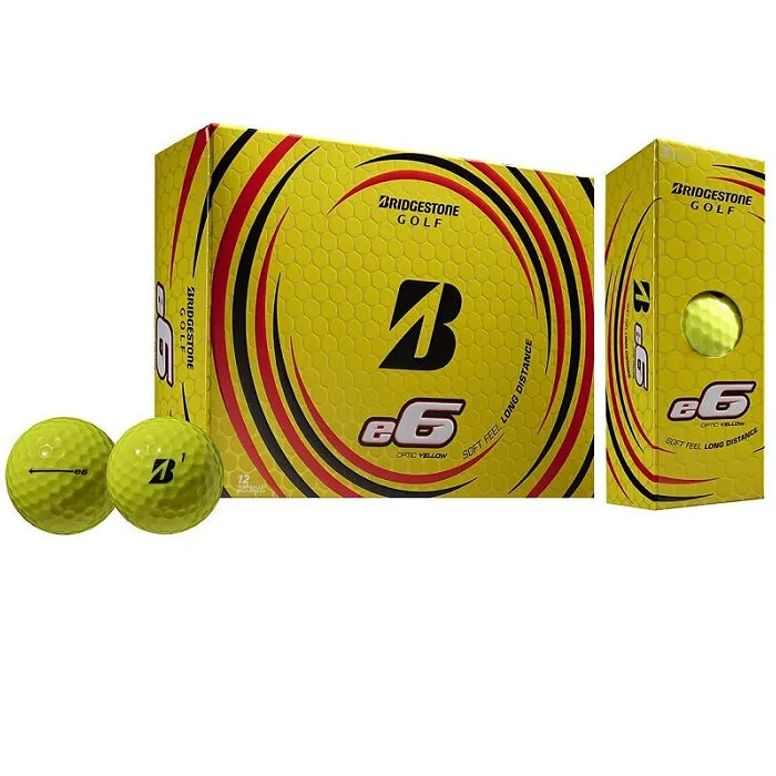 Bridgestone e6 Limited Edition Bonus Pack - Yellow