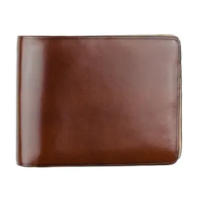 Bussetto Bi-fold Wallet - Brown (Cappuccino)