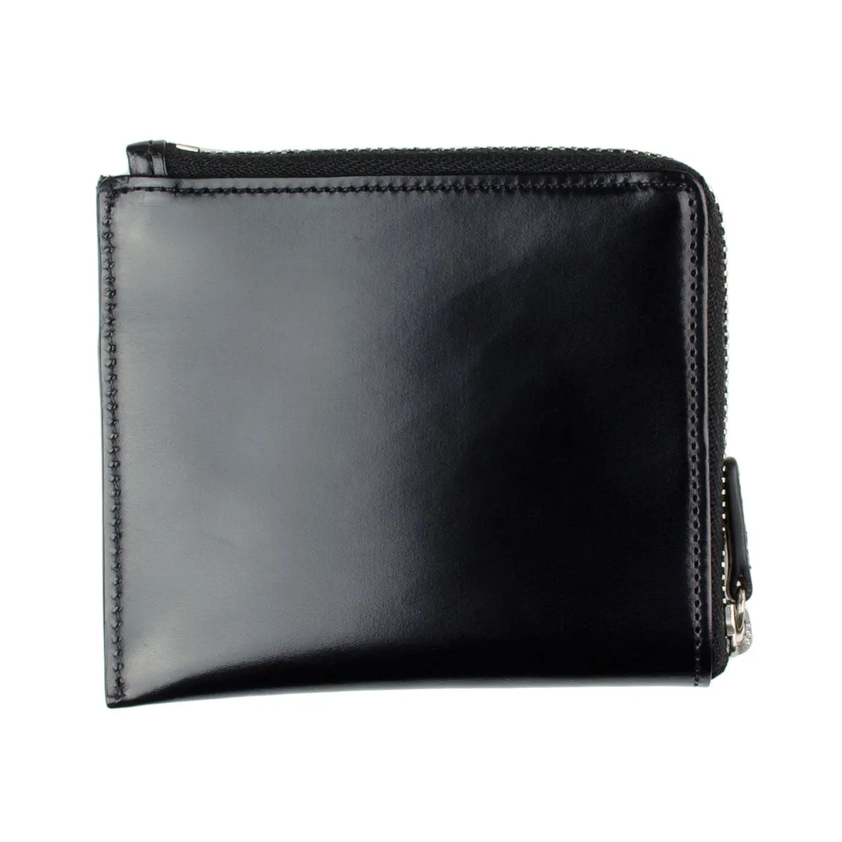 Bussetto Black Zip Wallet