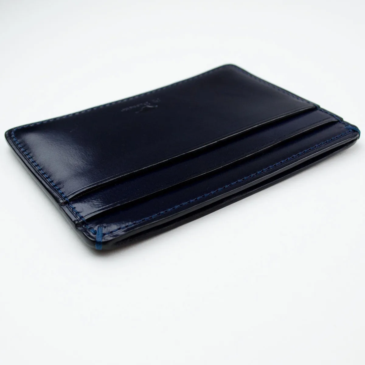 Bussetto - Card Case - Navy Blue.