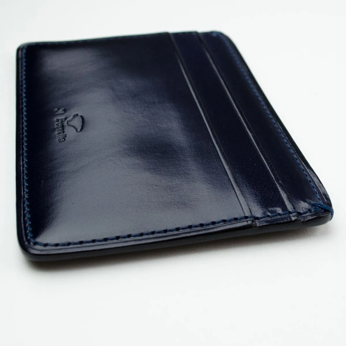 Bussetto - Card Case - Navy Blue.