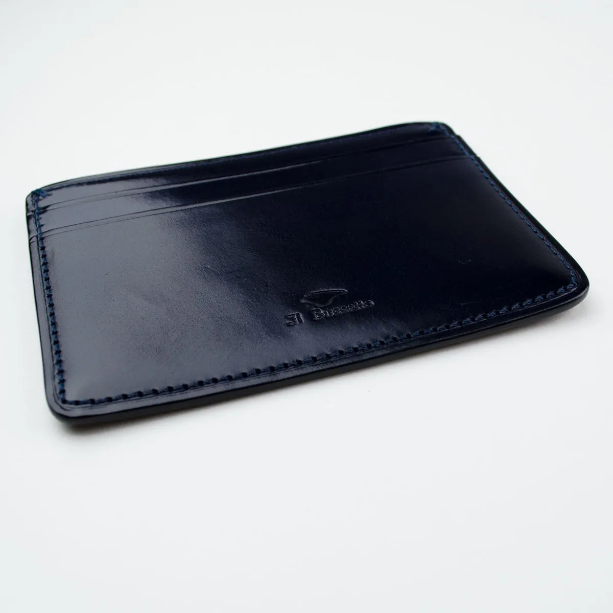 Bussetto - Card Case - Navy Blue.