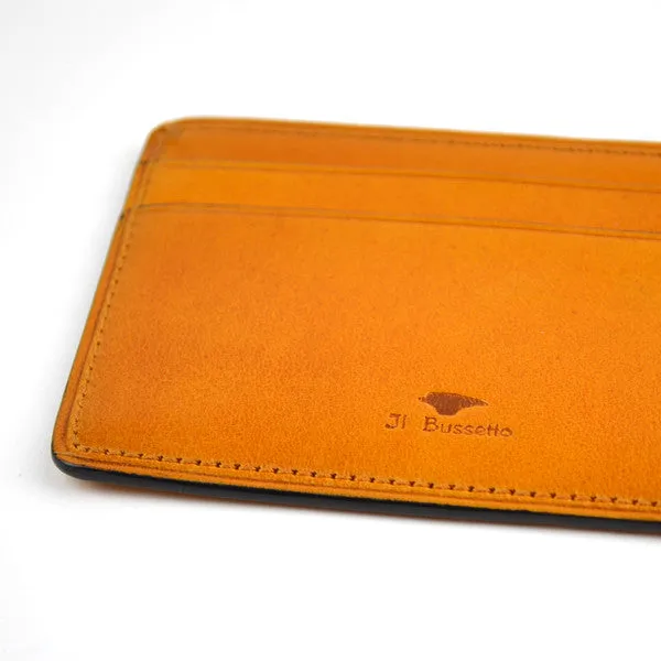 Bussetto Card Case Ochre