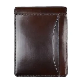 Bussetto Card Document Case - Dark Brown