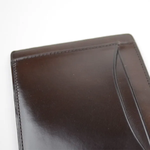 Bussetto Card Document Case - Dark Brown