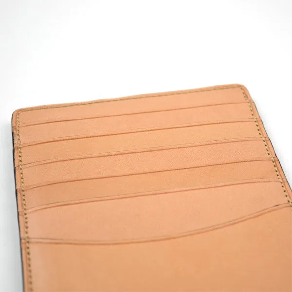 Bussetto Card Document Case - Dark Brown