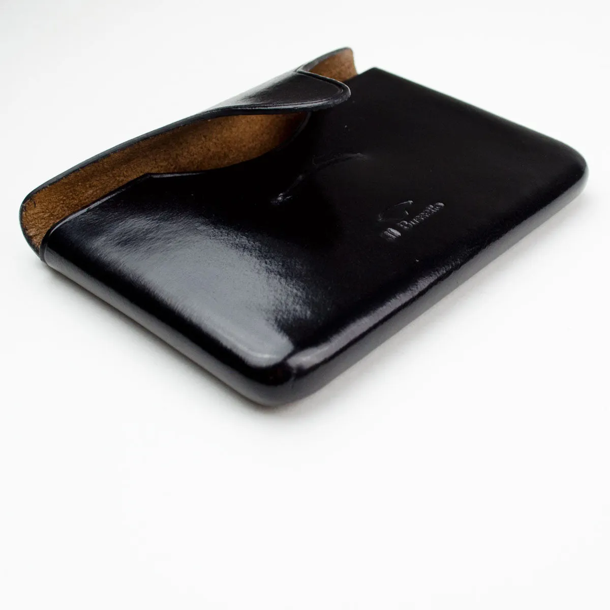 Bussetto Card Holder Envelope Black