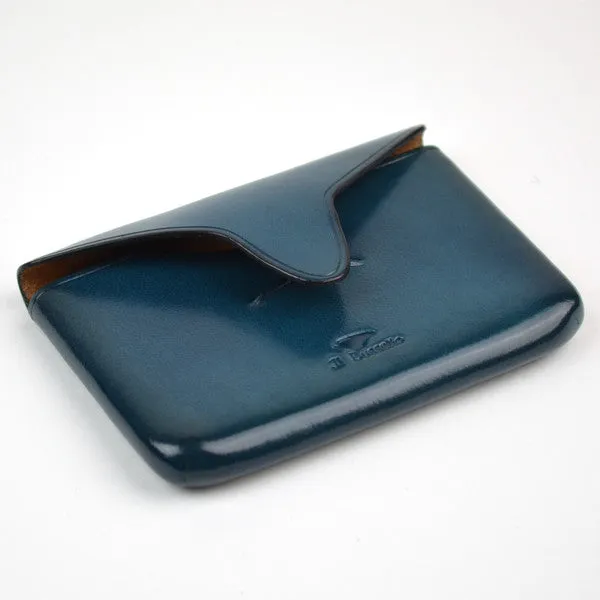 Bussetto card holder envelope blue.