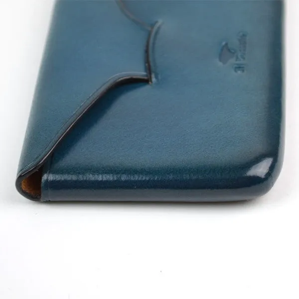 Bussetto card holder envelope blue.