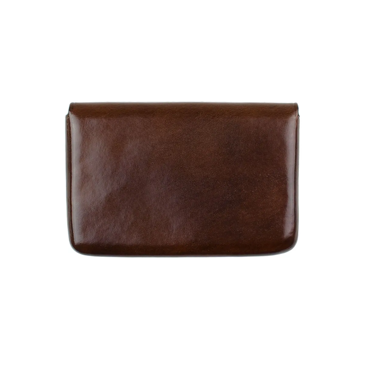 Bussetto Card Holder Envelope - Brown.