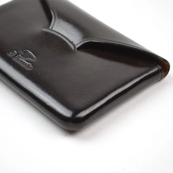 Bussetto Card Holder Envelope Dark Brown