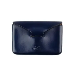 Bussetto Card Holder Envelope - Navy Blue