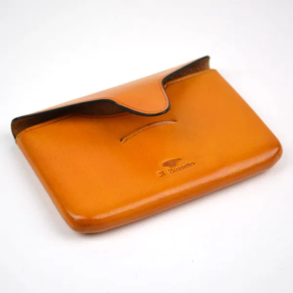 Bussetto Card Holder Ochre - Envelope Design - Shop Now