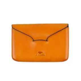 Bussetto Card Holder Ochre - Envelope Design - Shop Now