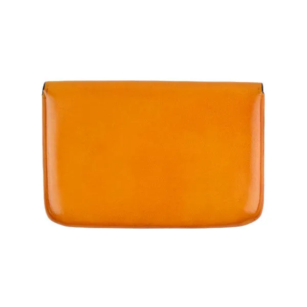 Bussetto Card Holder Ochre - Envelope Design - Shop Now