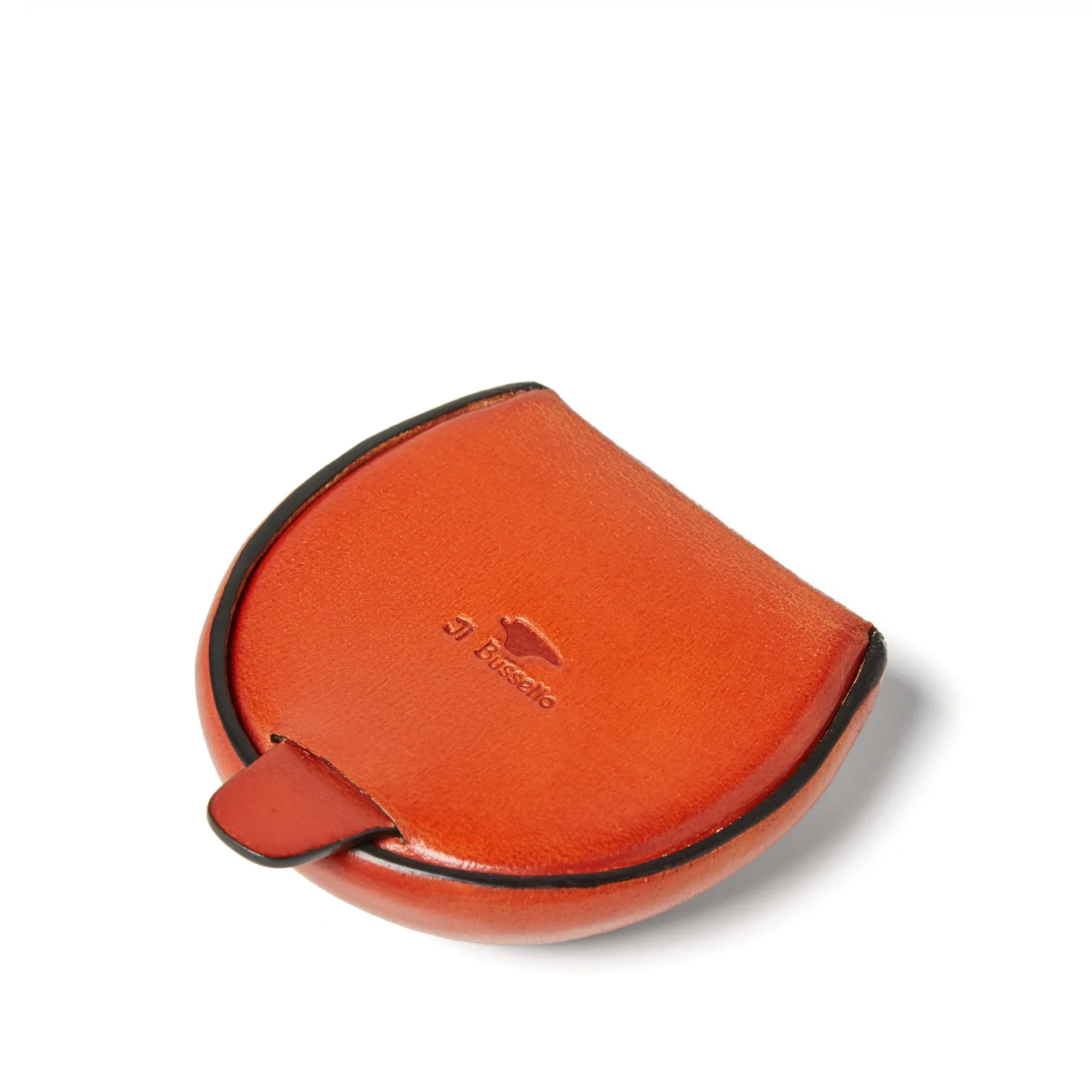 Bussetto Orange Tacco Coin Case