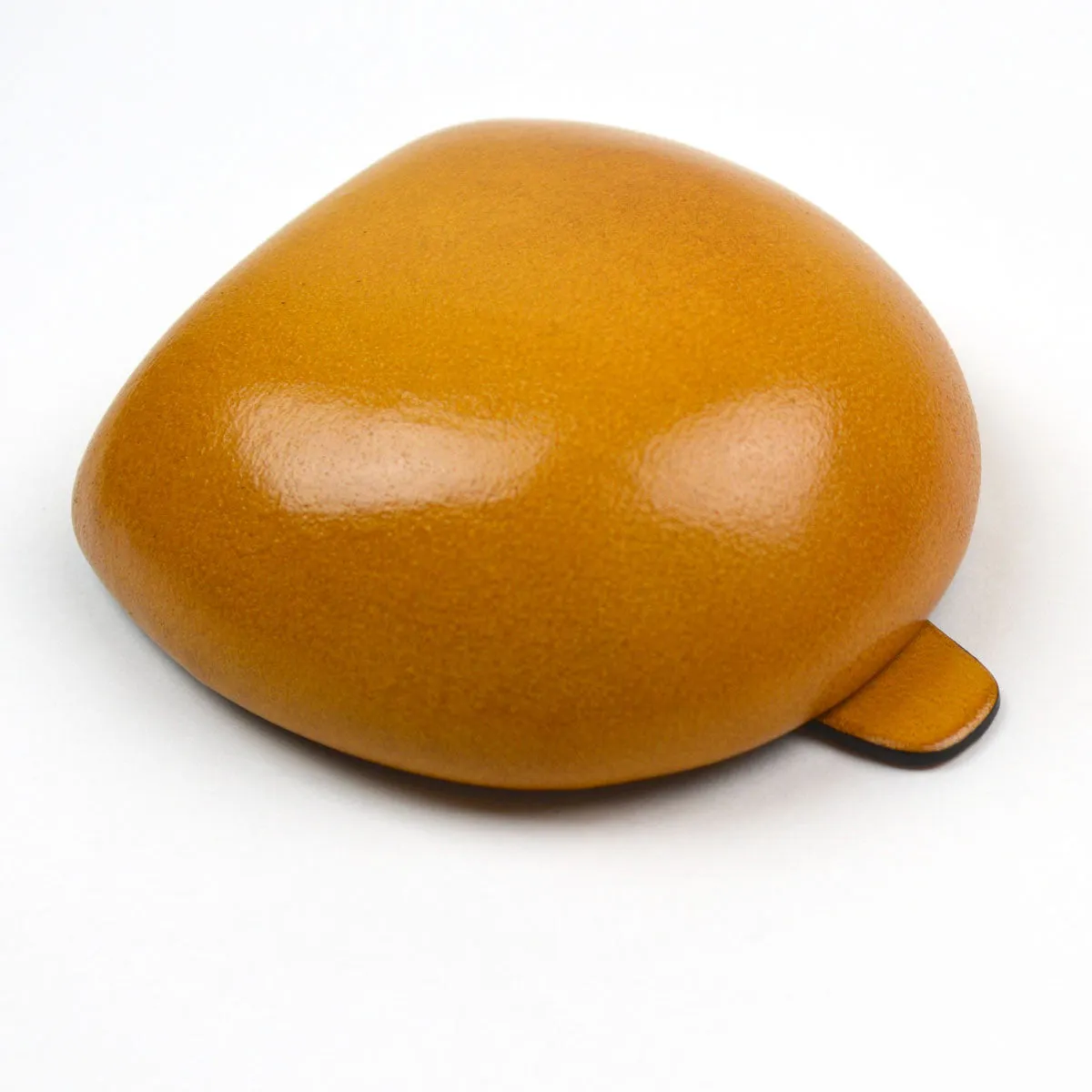 Bussetto Tacco coin case ochre