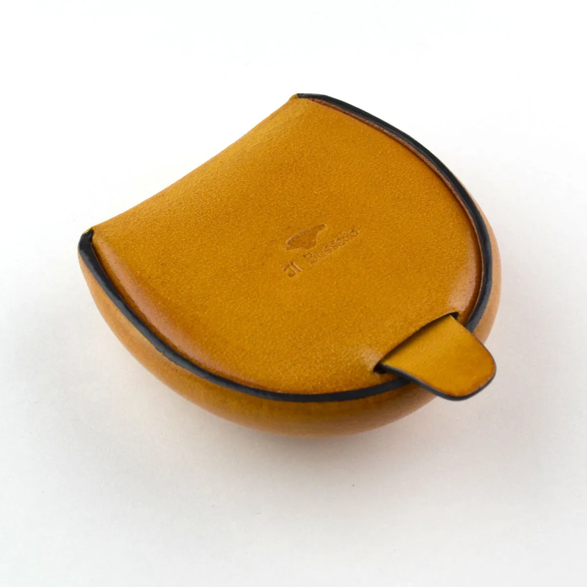 Bussetto Tacco coin case ochre