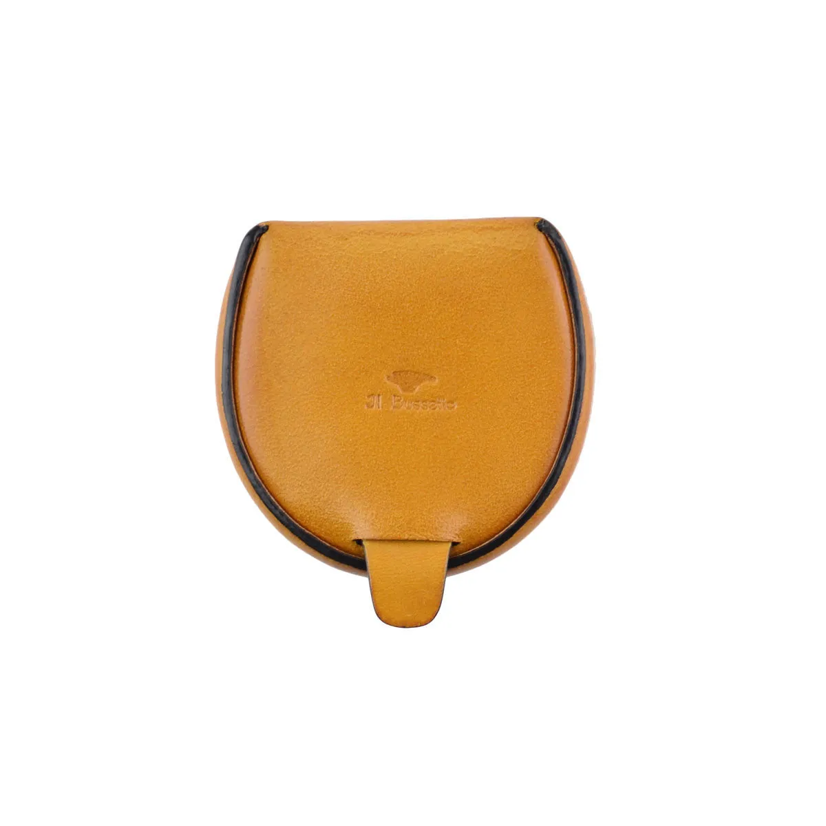 Bussetto Tacco coin case ochre