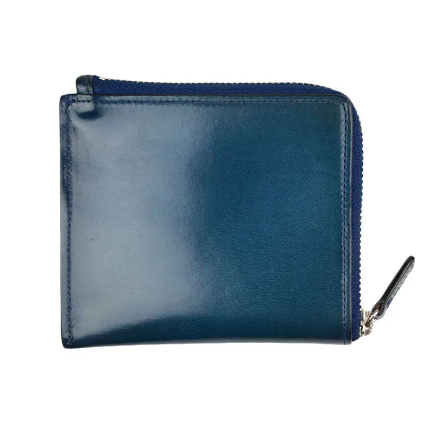 Bussetto Zip wallet Blue