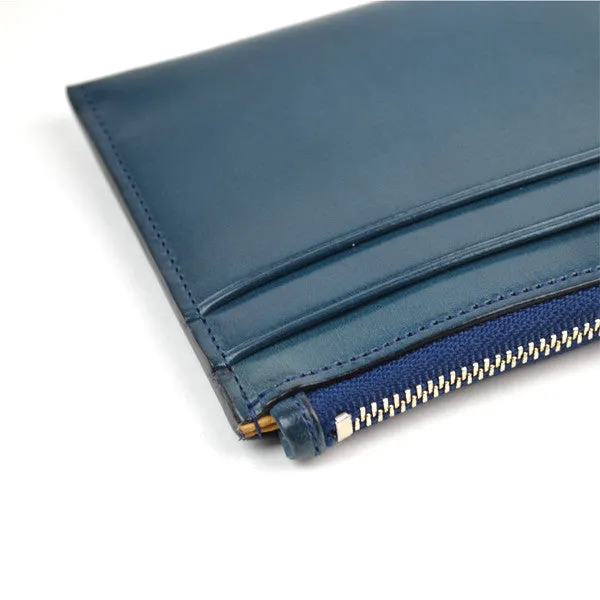 Bussetto Zip wallet Blue