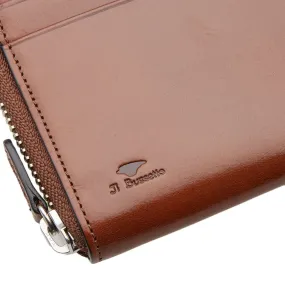 Bussetto Zip Wallet Brown.