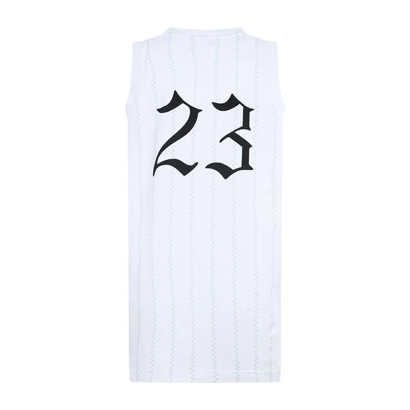 CAMISETA JORDAN TANK TOP MVP 23 BLANCA (JUNIOR)