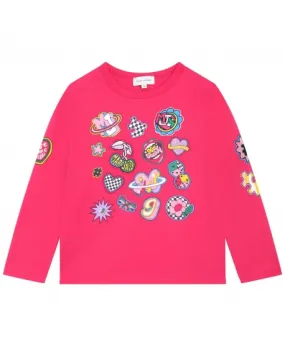 Camiseta Niña MARC JACOBS Fuxia