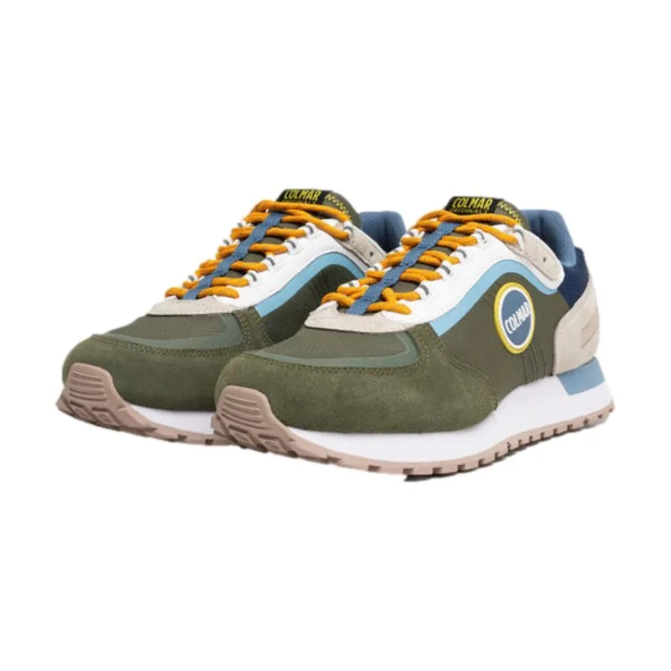 COLMAR  TRAVIS EXPEDITION  Military Green 028 Sneakers Uomo Stringate