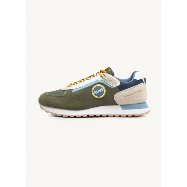 COLMAR  TRAVIS EXPEDITION  Military Green 028 Sneakers Uomo Stringate