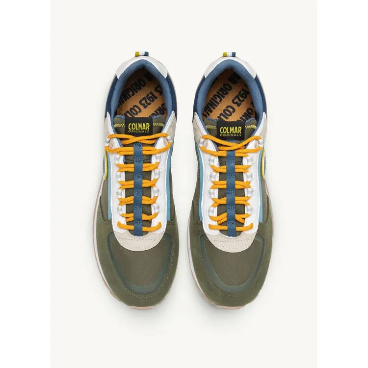 COLMAR  TRAVIS EXPEDITION  Military Green 028 Sneakers Uomo Stringate