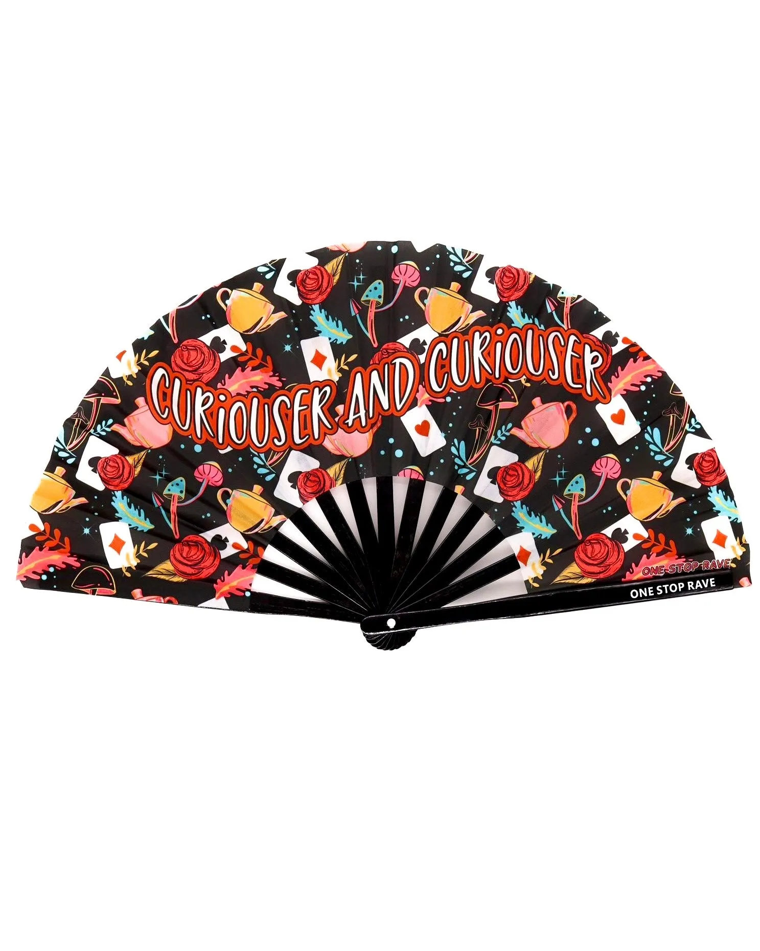 Curiouser and Curiouser Hand Fan