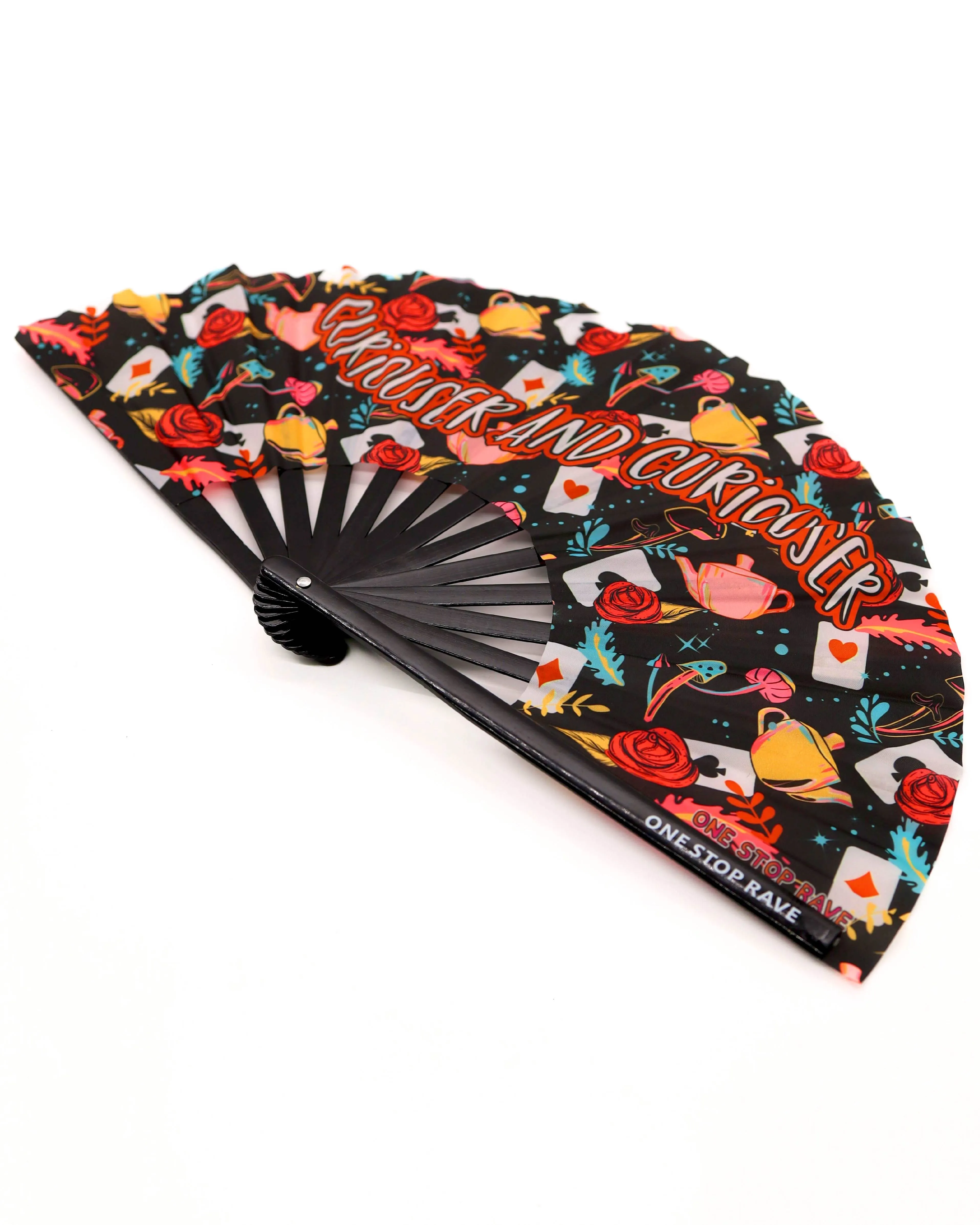 Curiouser and Curiouser Hand Fan