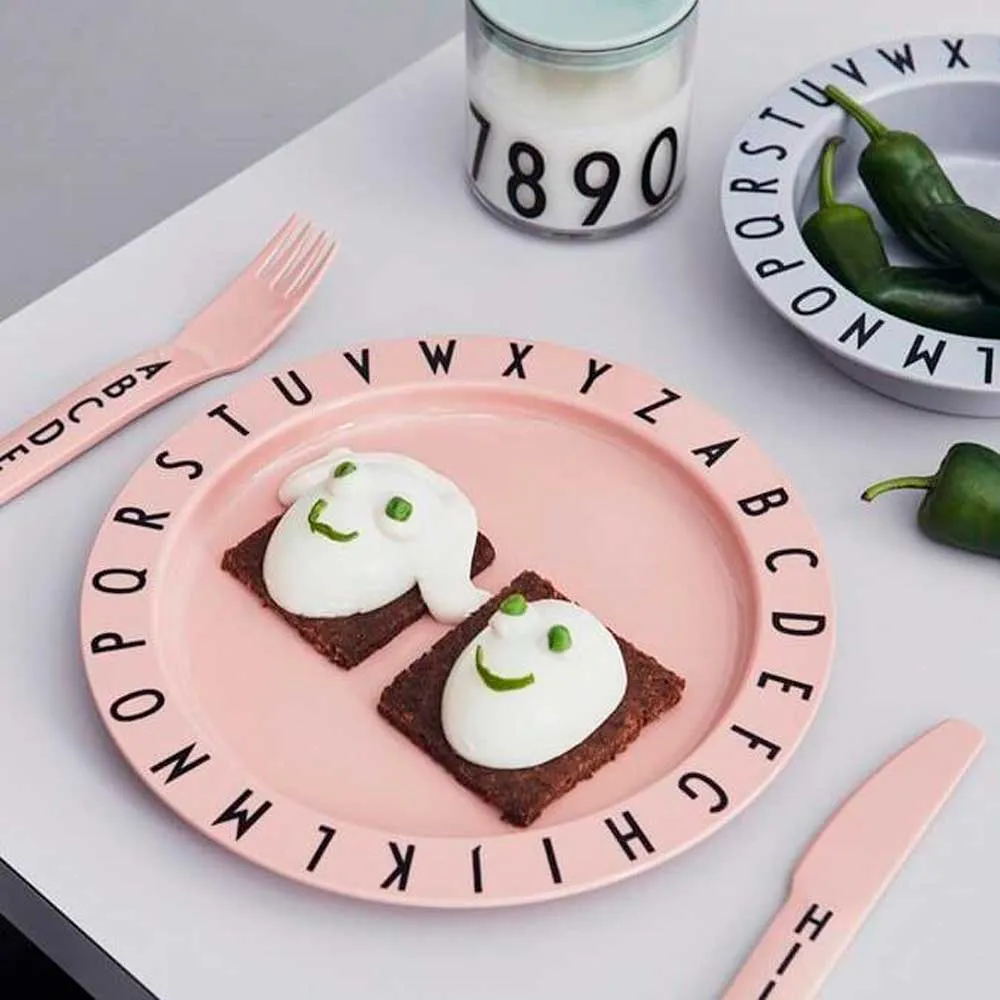 Design Letters - Melamine ABC Deep Plate