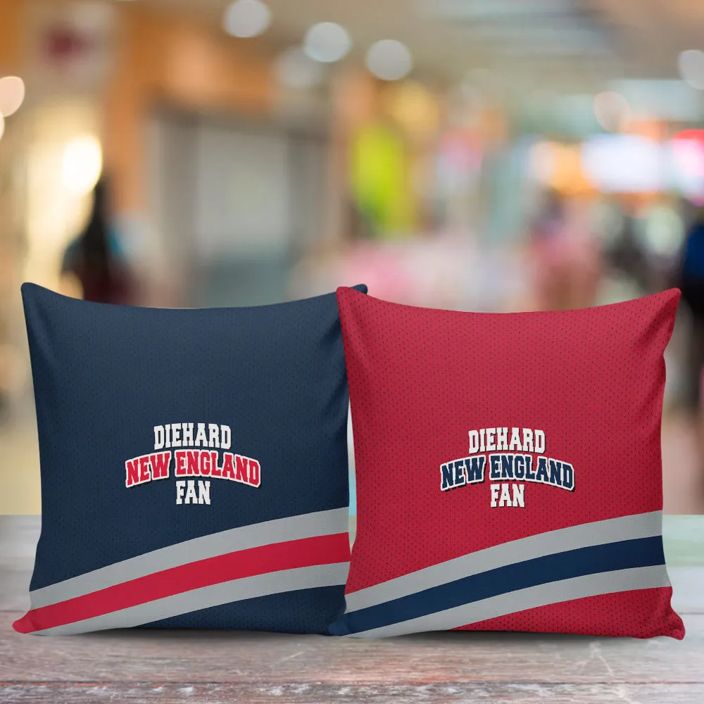 Diehard New England Fan Sports Pillowcase