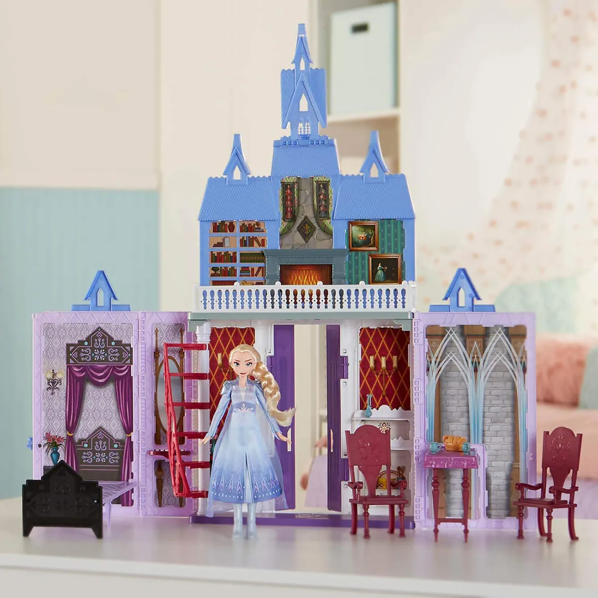 Disney Frozen 2 Fold and Go Arendelle Castle Playset Inspired by Disney's Frozen 2 Movie NEW SEALED IN BOX