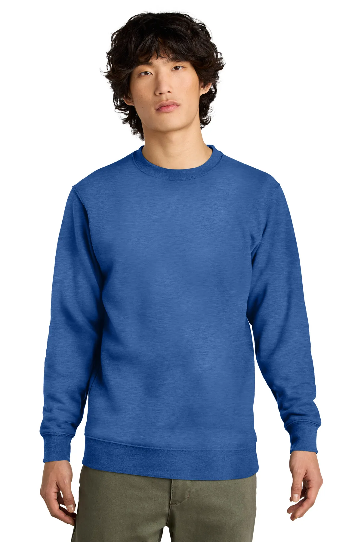 District Clothing DT6104 District   V.I.T.  Fleece Crew SKU: DT6104